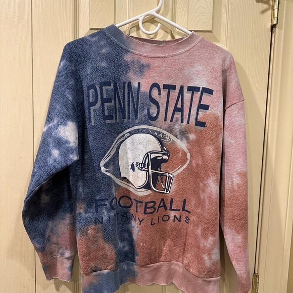 LF Tops - LF Furst of a Kind Penn State Tie-Dye Sweatshirt